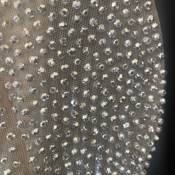 XSCAPE long colorblocked gown - Picture 3 of 7